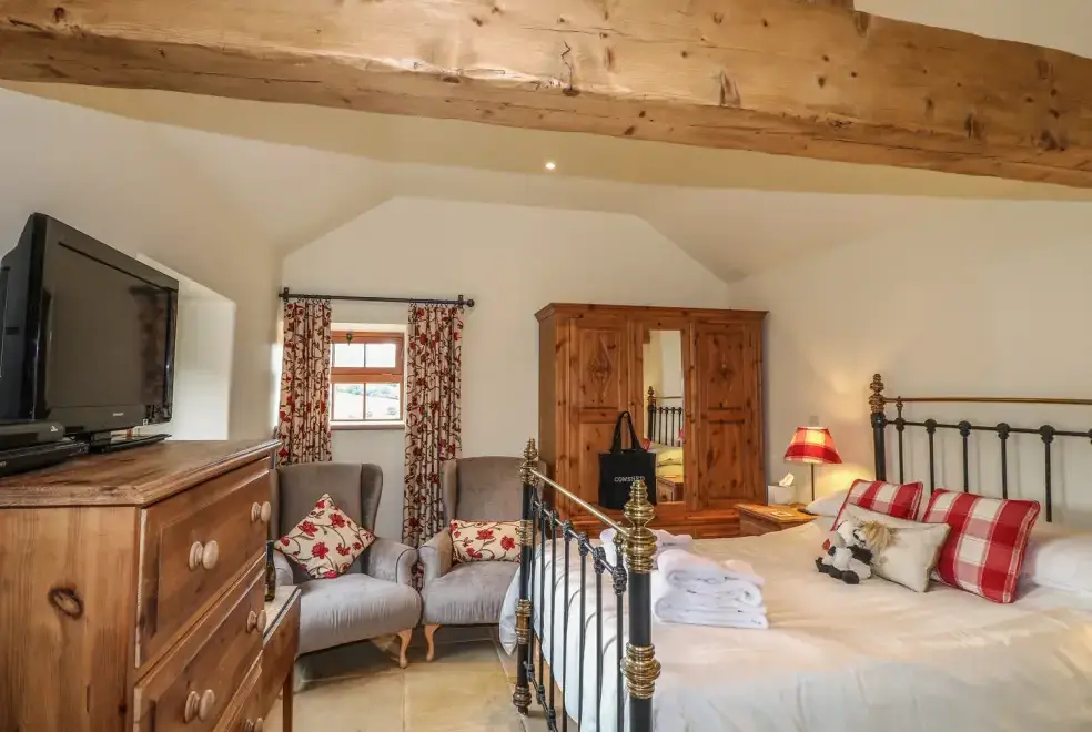Bedroom at The Cow Shed