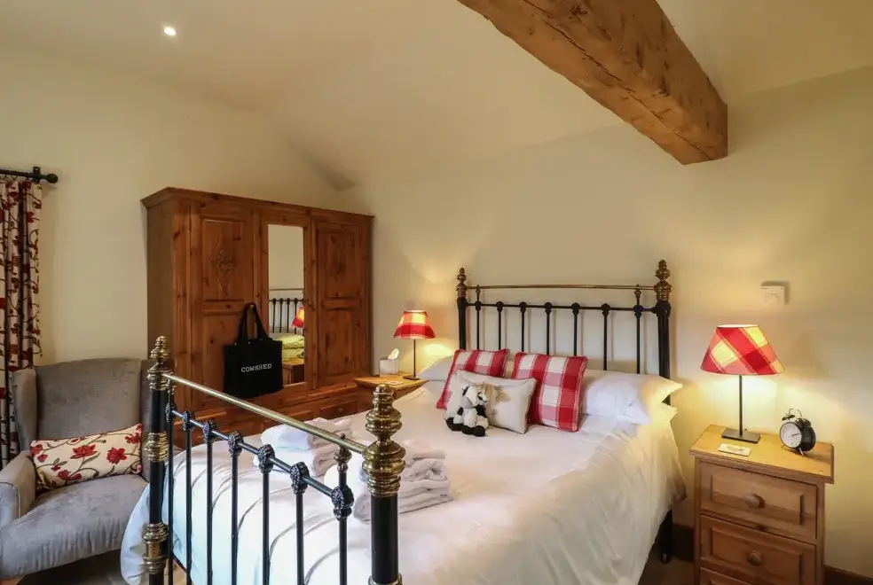 Bedroom at The Cow Shed