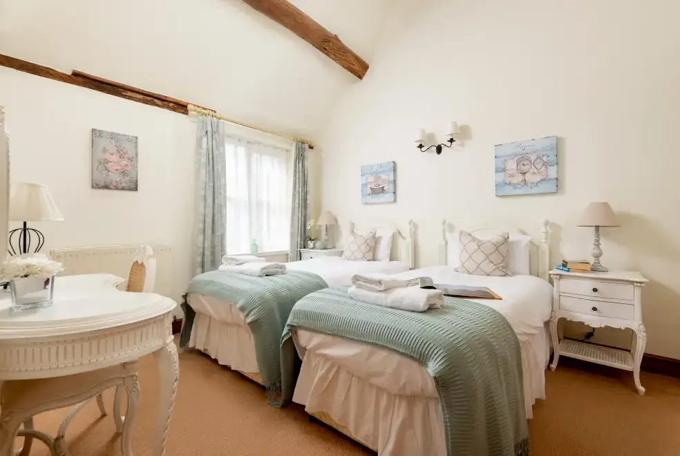 Bedroom at The Cowshed