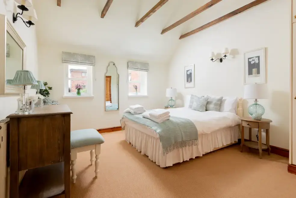 Bedroom at The Cowshed