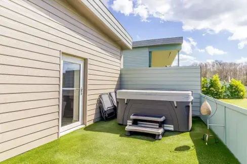 Private Hot Tub at The Croft, Worcestershire