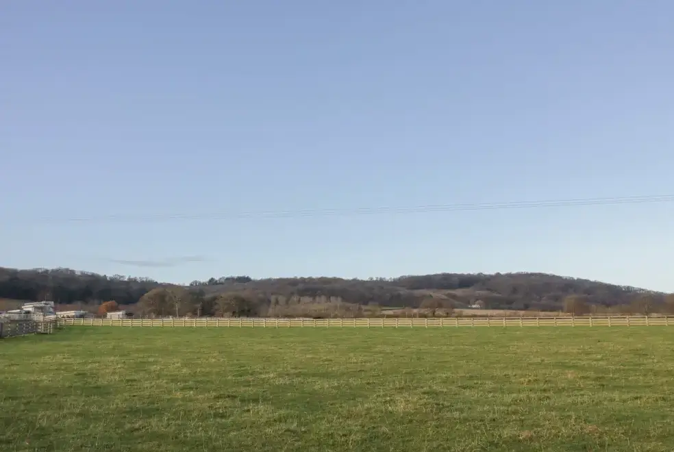 Countryside views at The Croft