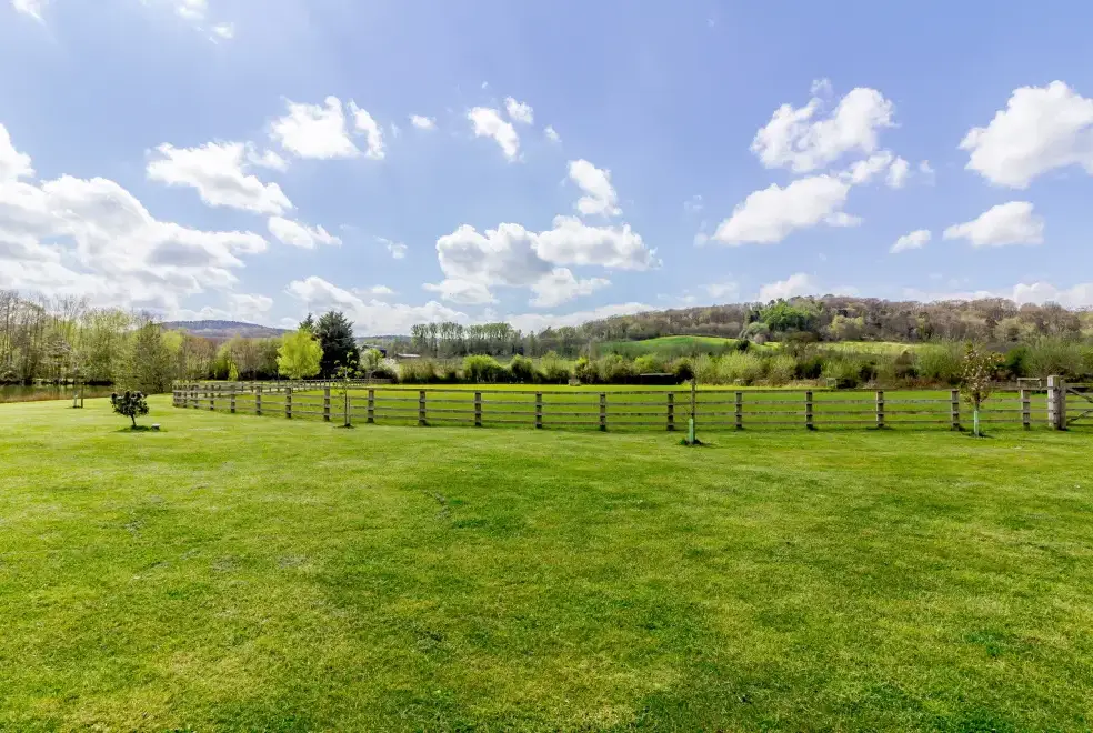 Countryside views at The Croft