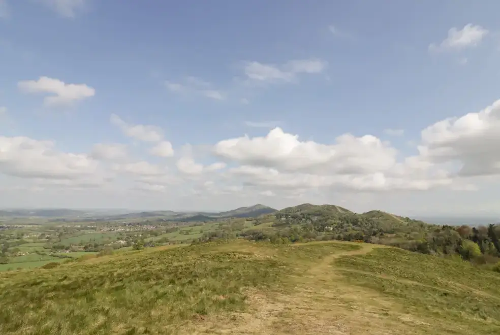 Countryside views at The Croft