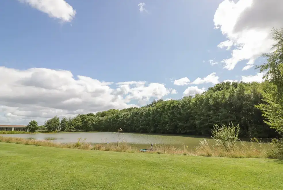 Lake view at The Croft