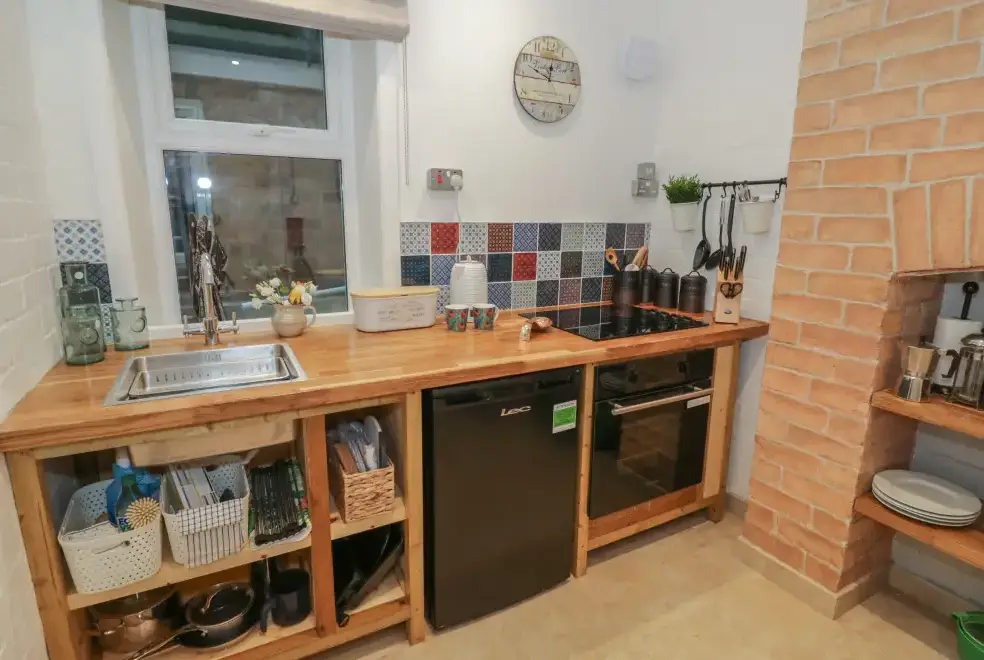 Kitchen/diner at The Escape Romantic Retreat