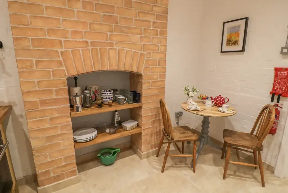 Kitchen/diner at The Escape Romantic Retreat