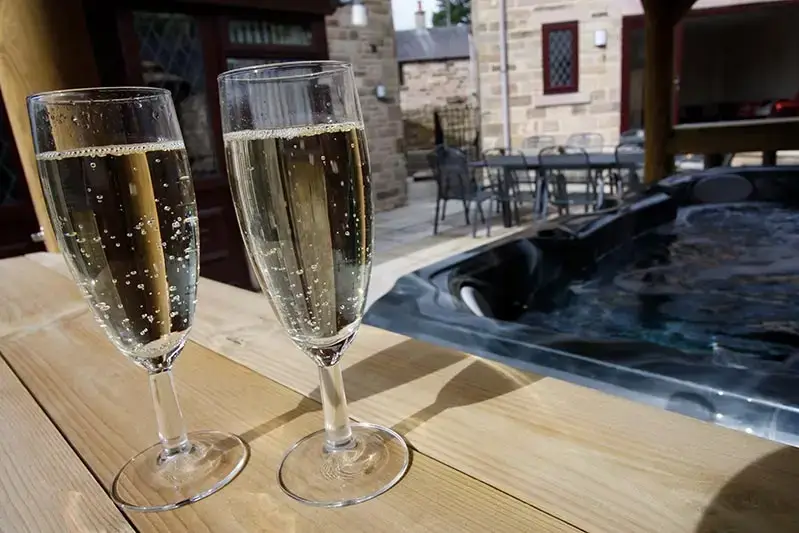 Private Hot Tub at The Escape