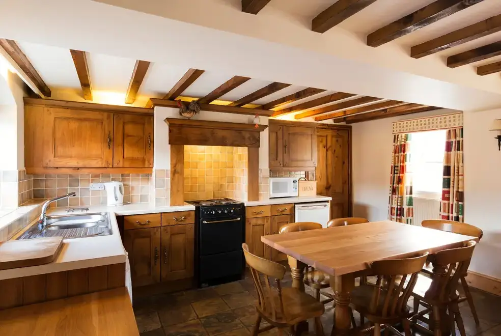Farmhouse style kitchen at The Farm Collection