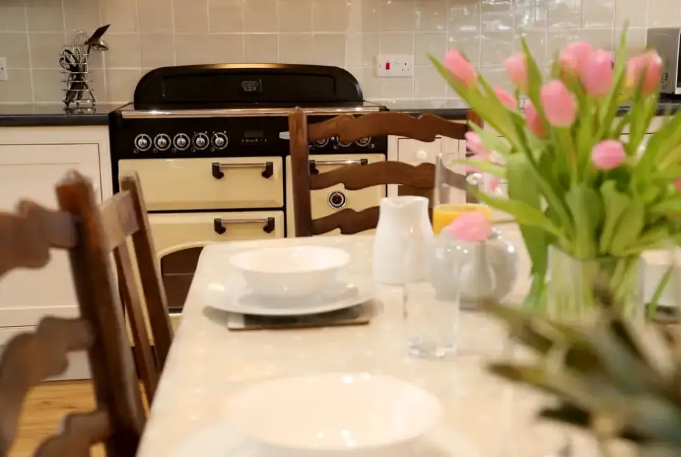 Kitchen/diner at The Fishing Lodge