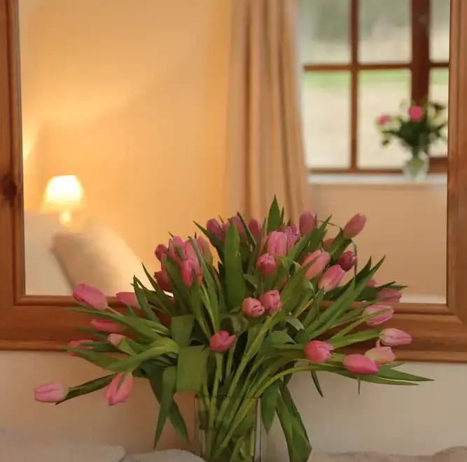 Bedroom at The Fishing Lodge