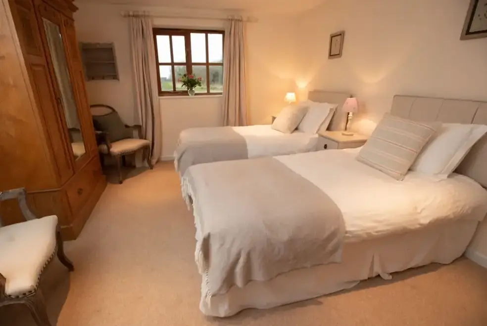 Bedroom at The Fishing Lodge