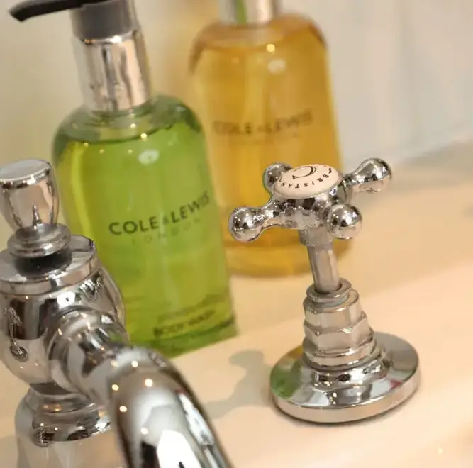 Luxurious interior at The Fishing Lodge