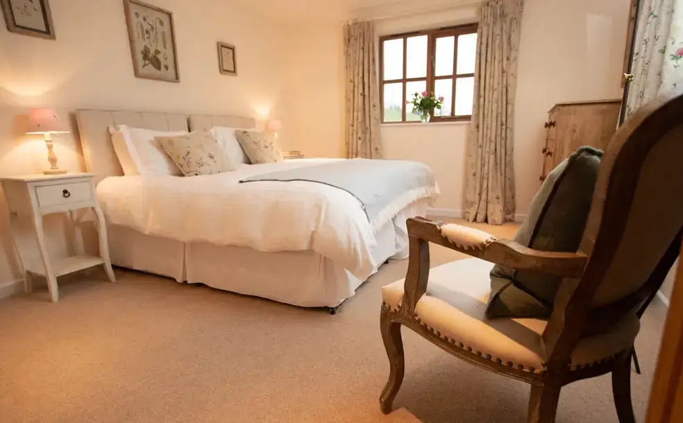 Bedroom at The Fishing Lodge