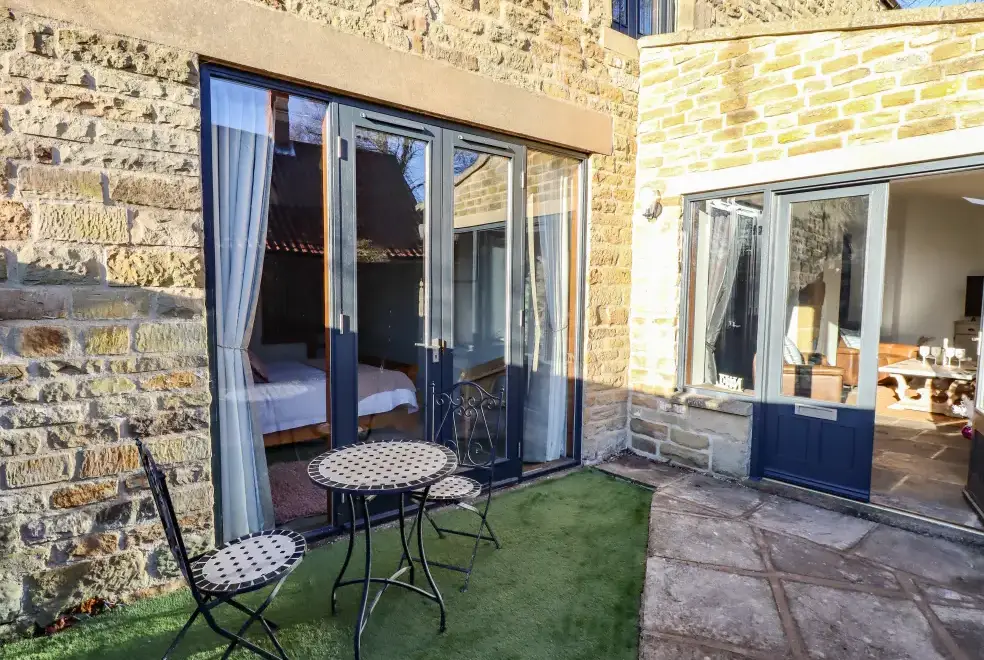 Patio area at The Gatehouse