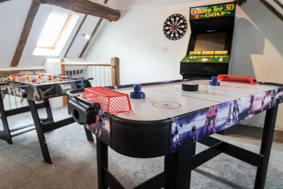 Games Room at The Gatehouse