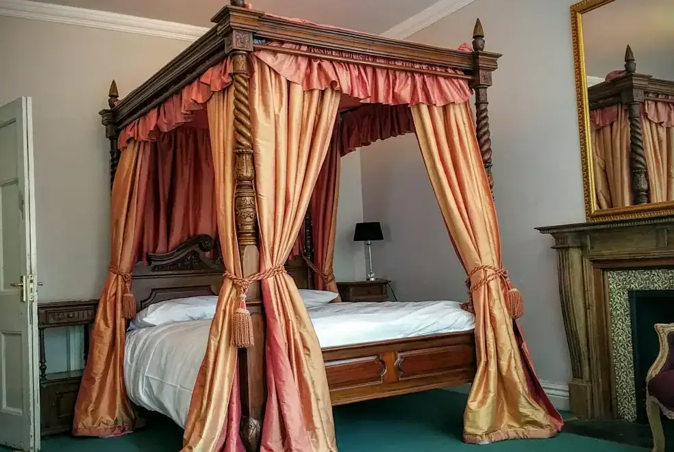 Bedroom at The Gothic Mansion