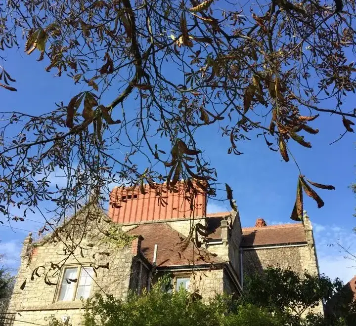 The Gothic Mansion, from the outside