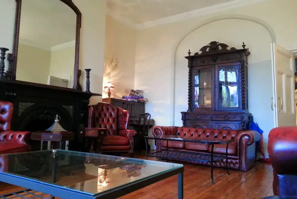 Lounge at The Gothic Mansion