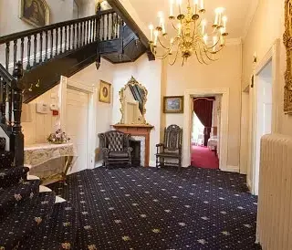 Drawing room at The Gothic Mansion