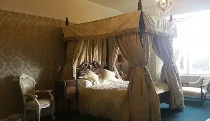 Bedroom at The Gothic Mansion