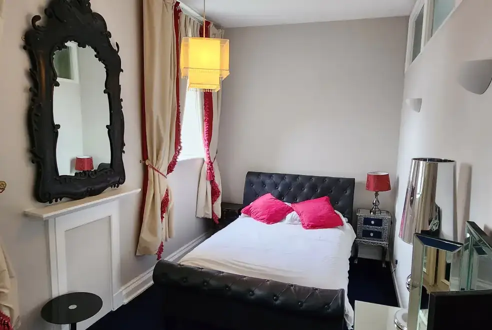 Bedroom at The Gothic Mansion