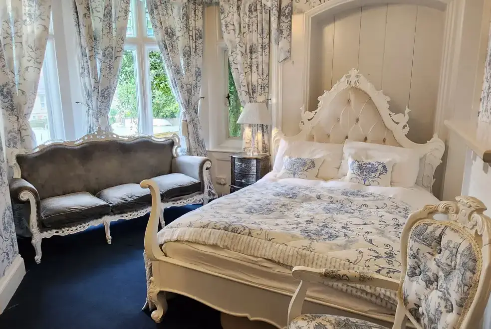 Bedroom at The Gothic Mansion
