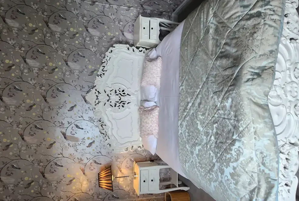 Bedroom at The Gothic Mansion