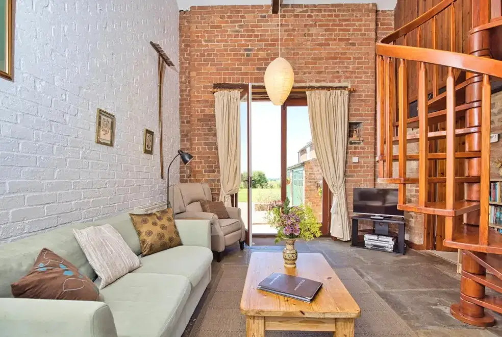 Lounge at The Granary at Old Barn Cottages