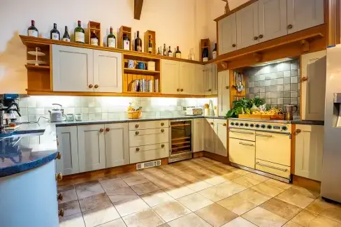Luxury kitchen at The Granary, Somerset