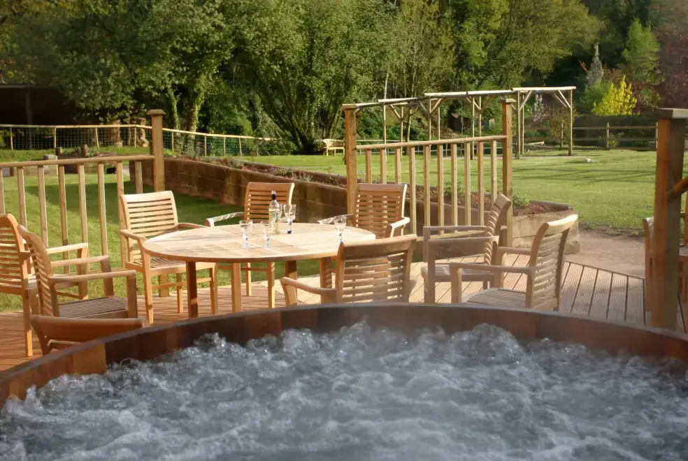 Private Hot Tub at The Granary