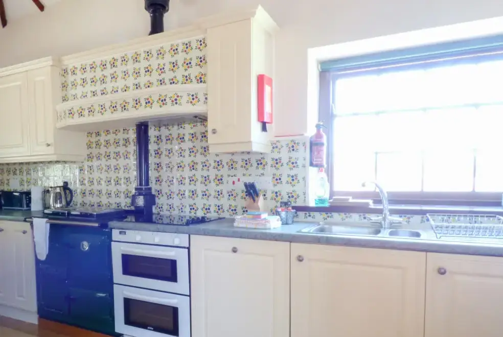 Farmhouse style kitchen at The Granary