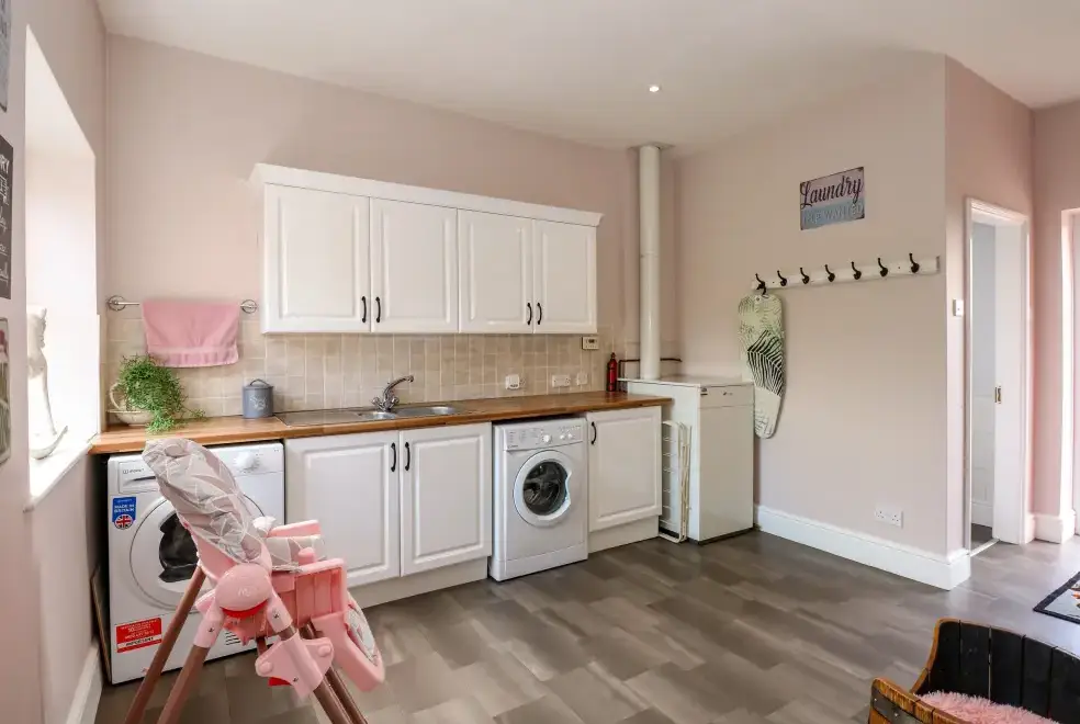 Utility room at The Granary