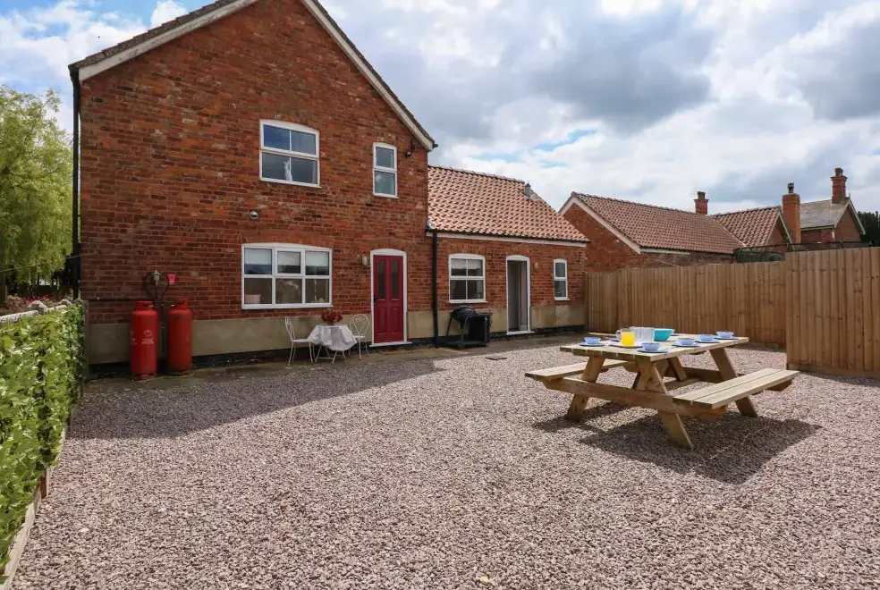 Patio area at The Granary