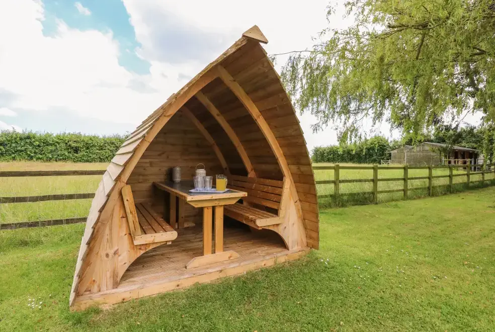 Outdoor games area at The Granary