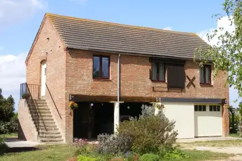 The Granary, Lincolnshire, from the outside