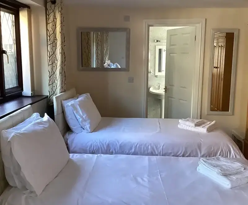 Bedroom at The Haven - Luxury Sheltered Hot Tub & Games Room