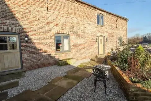 The Hay Barn, East Yorkshire, from the outside