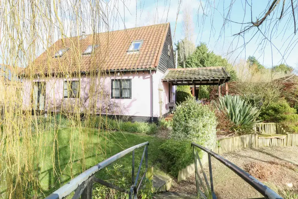 The Haybarn Pet-Friendly Country Cottage, Near Swaffham, East Anglia, from the outside