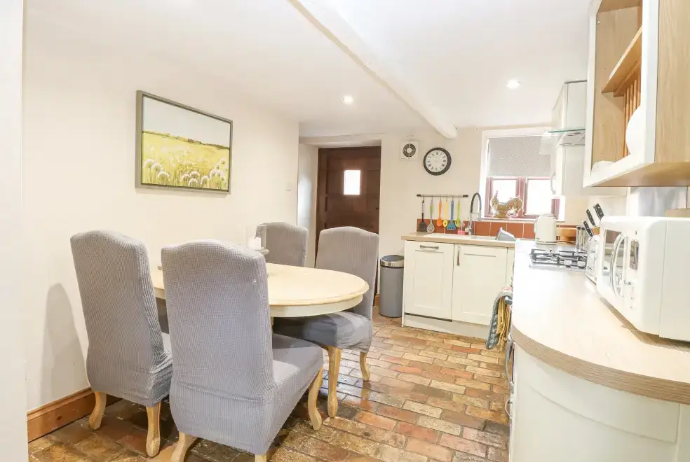 Kitchen/diner at The Hayloft