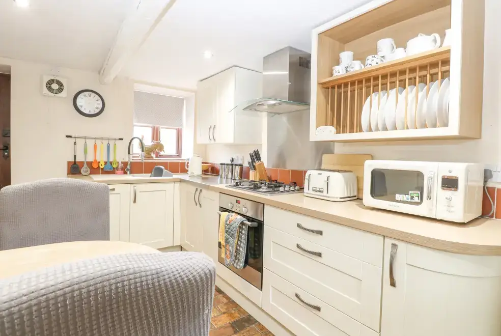 Kitchen/diner at The Hayloft