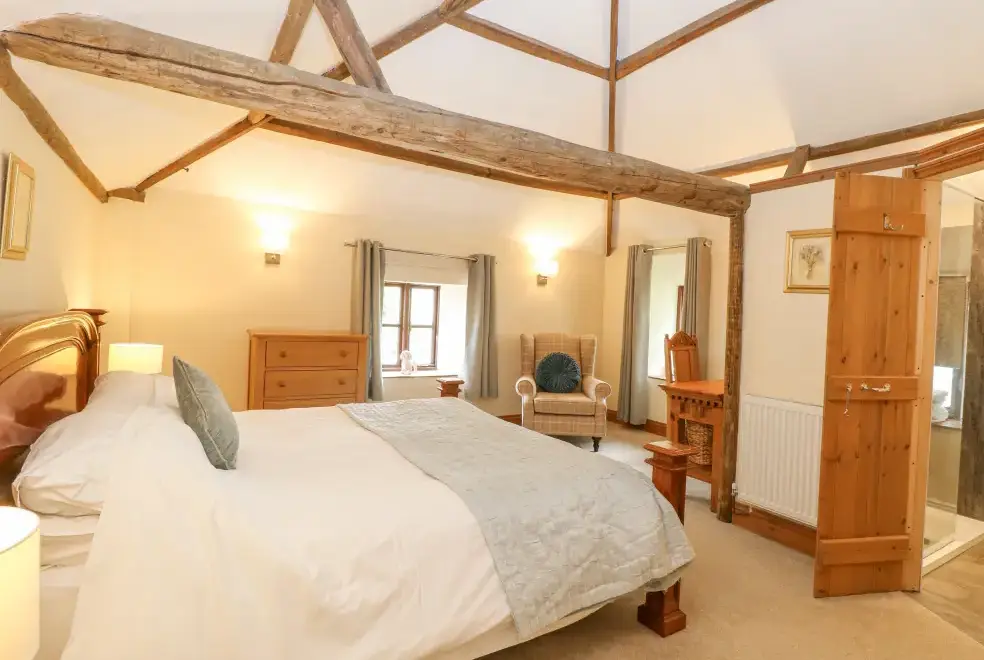 Bedroom at The Hayloft