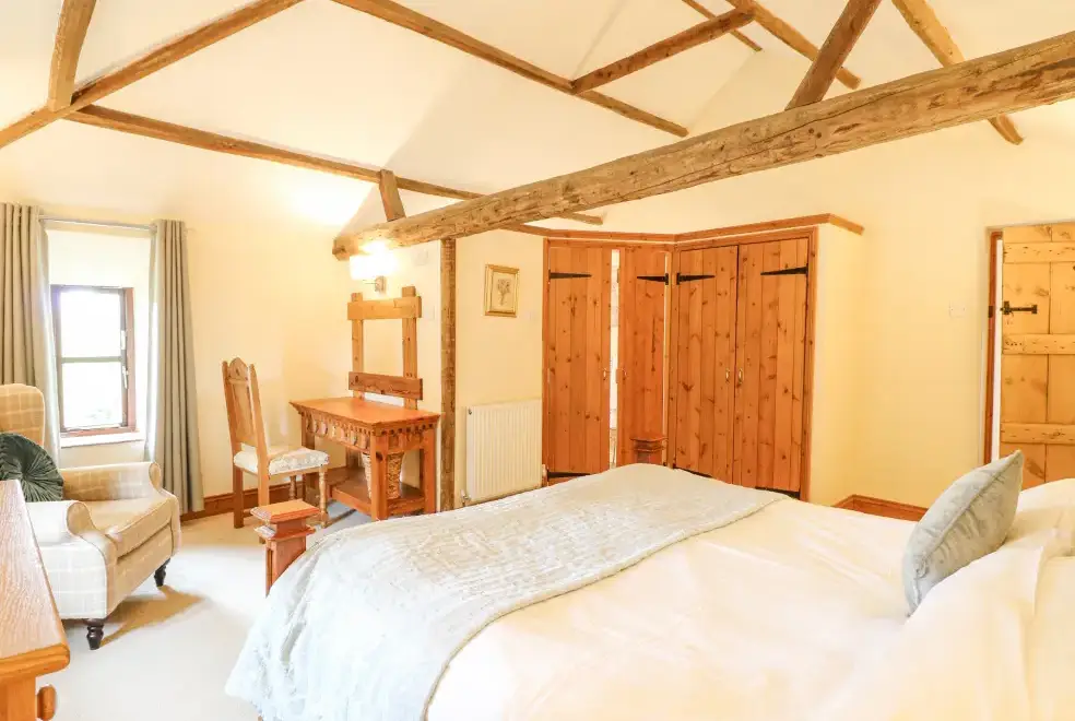 Bedroom at The Hayloft