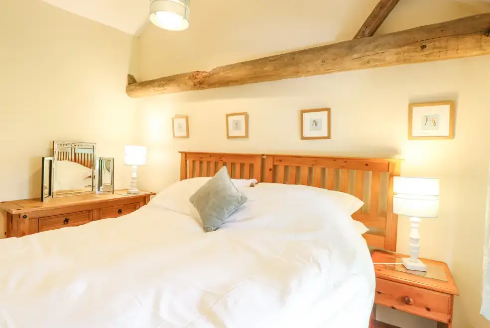 Bedroom at The Hayloft