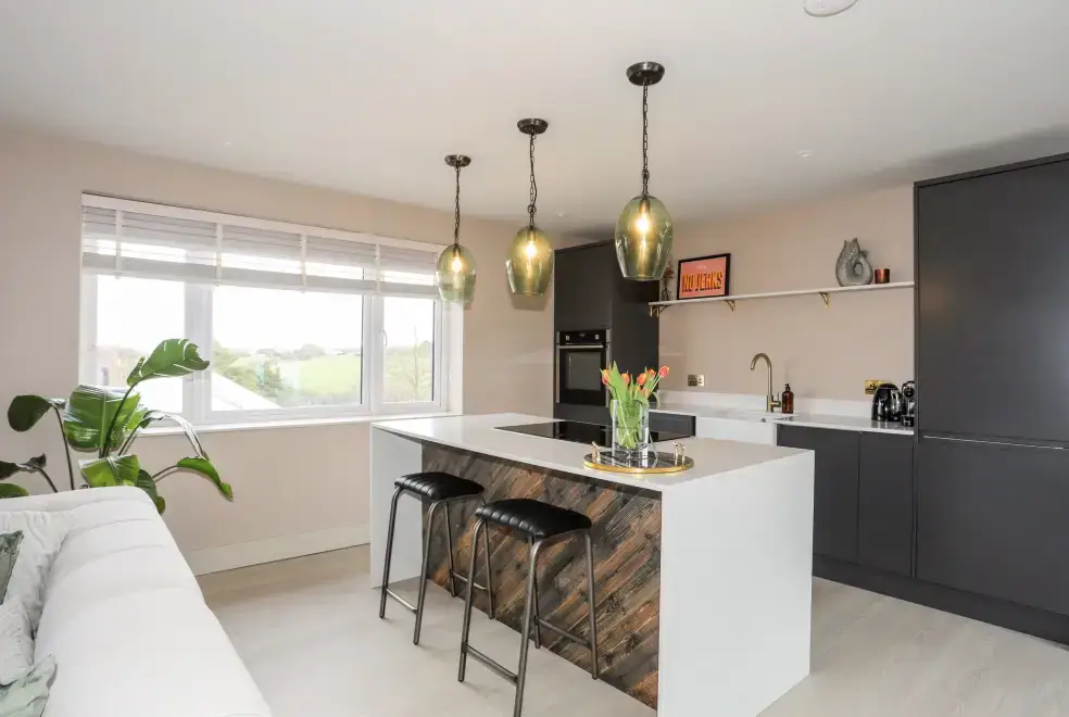 Kitchen/diner at The Hayloft