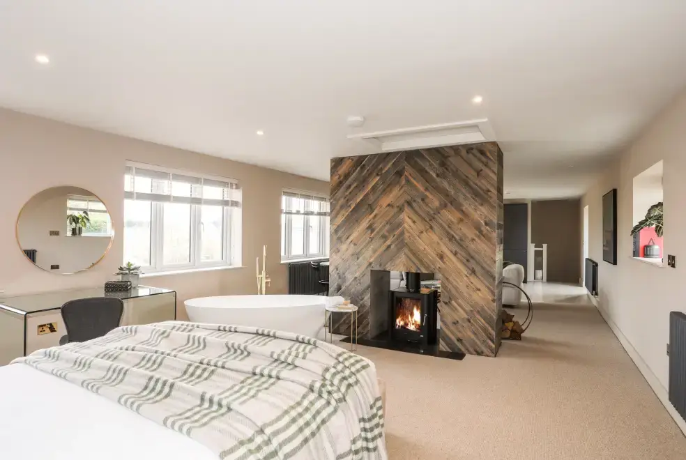 Bedroom at The Hayloft