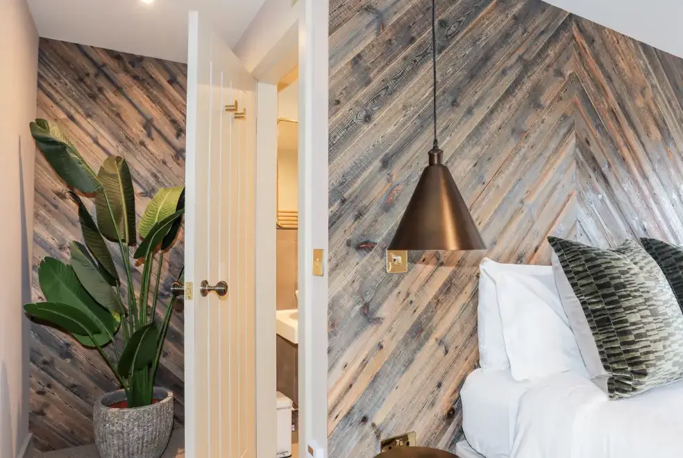 Bedroom at The Hayloft