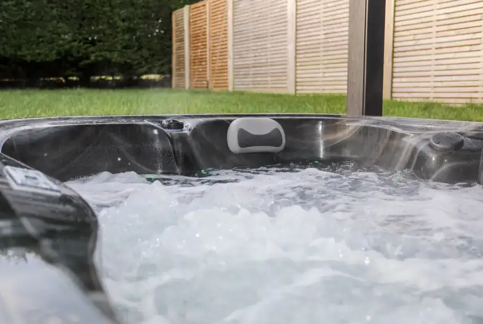 Private Hot Tub at The Hayloft