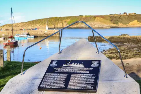 Coastal scenes near The Hayloft, Anglesey