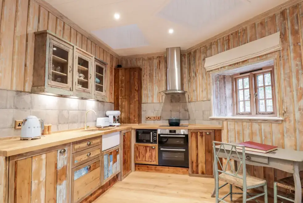 Farmhouse style kitchen at The Hen House